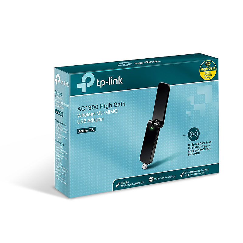 TP-Link Archer T4U WLAN 867 Mbit/s - Billede 5